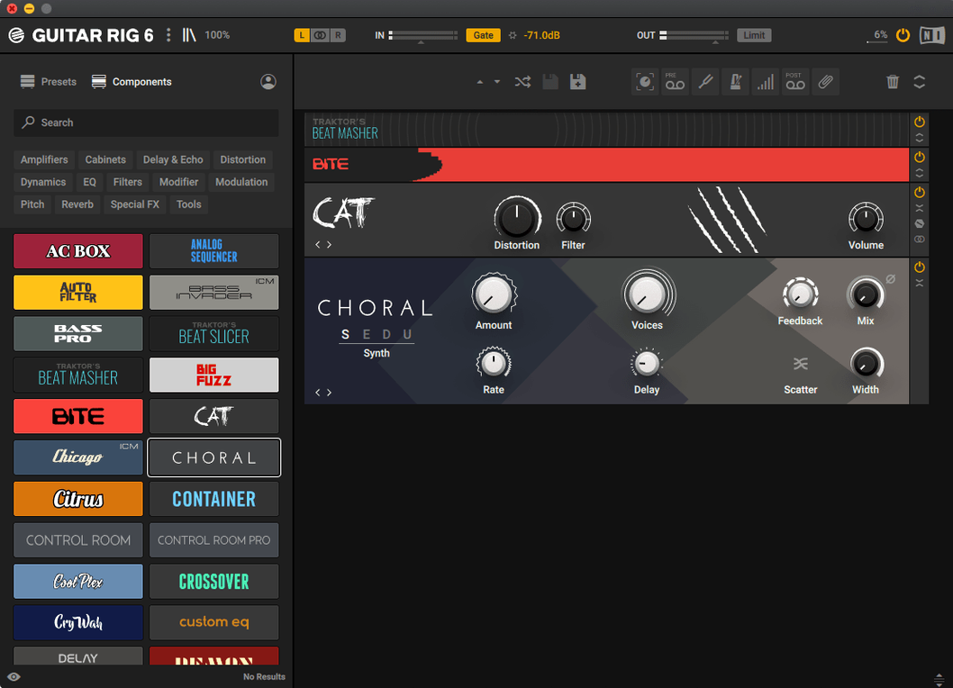 Guitar Rig detail view 3