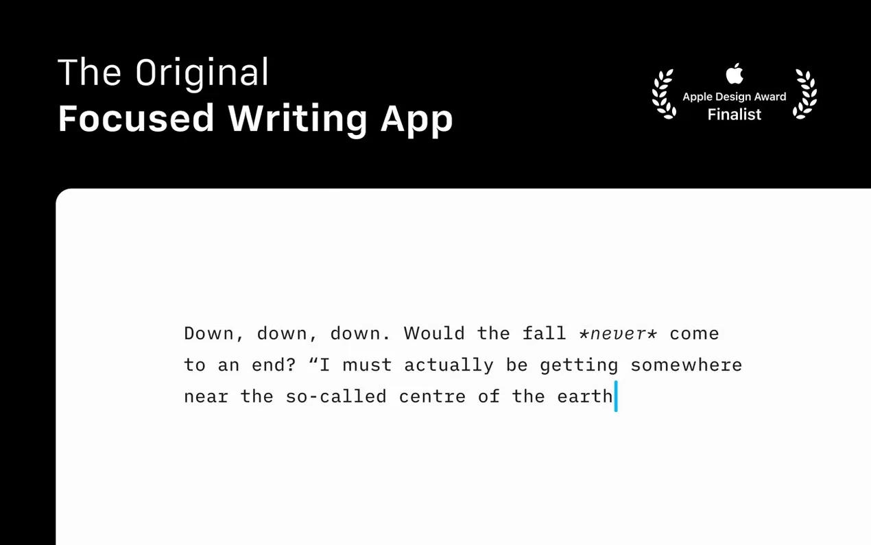 ia writer mac free start screen