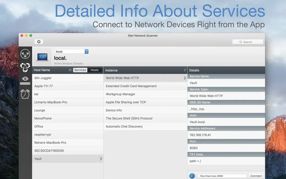 iNet Network Scanner mode 3