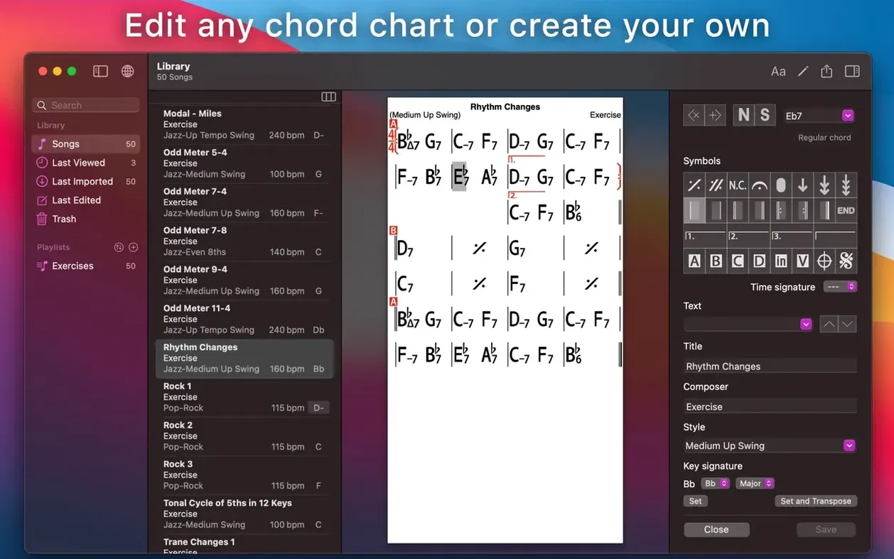 iReal Pro detail view 4