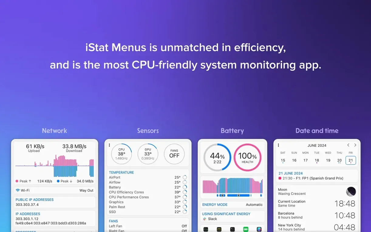 iStat Menus detail view 3