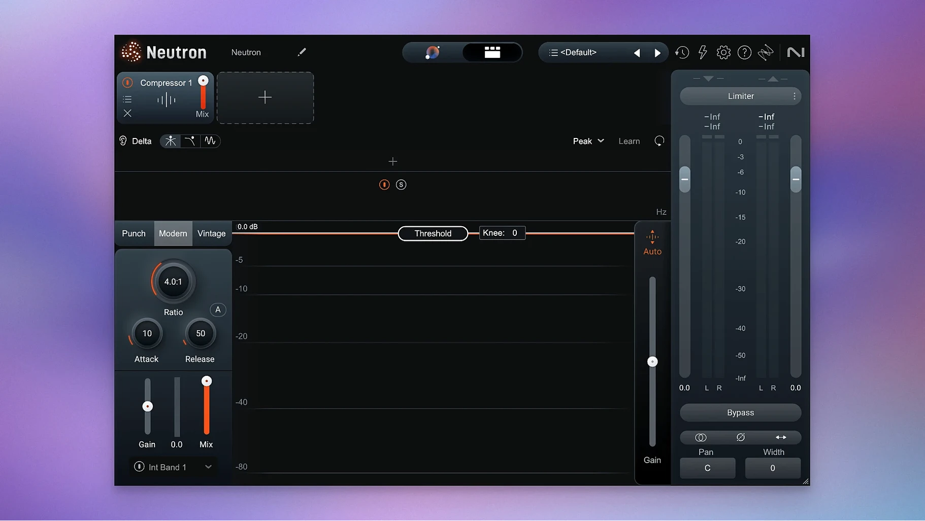 iZotope Neutron mode 2