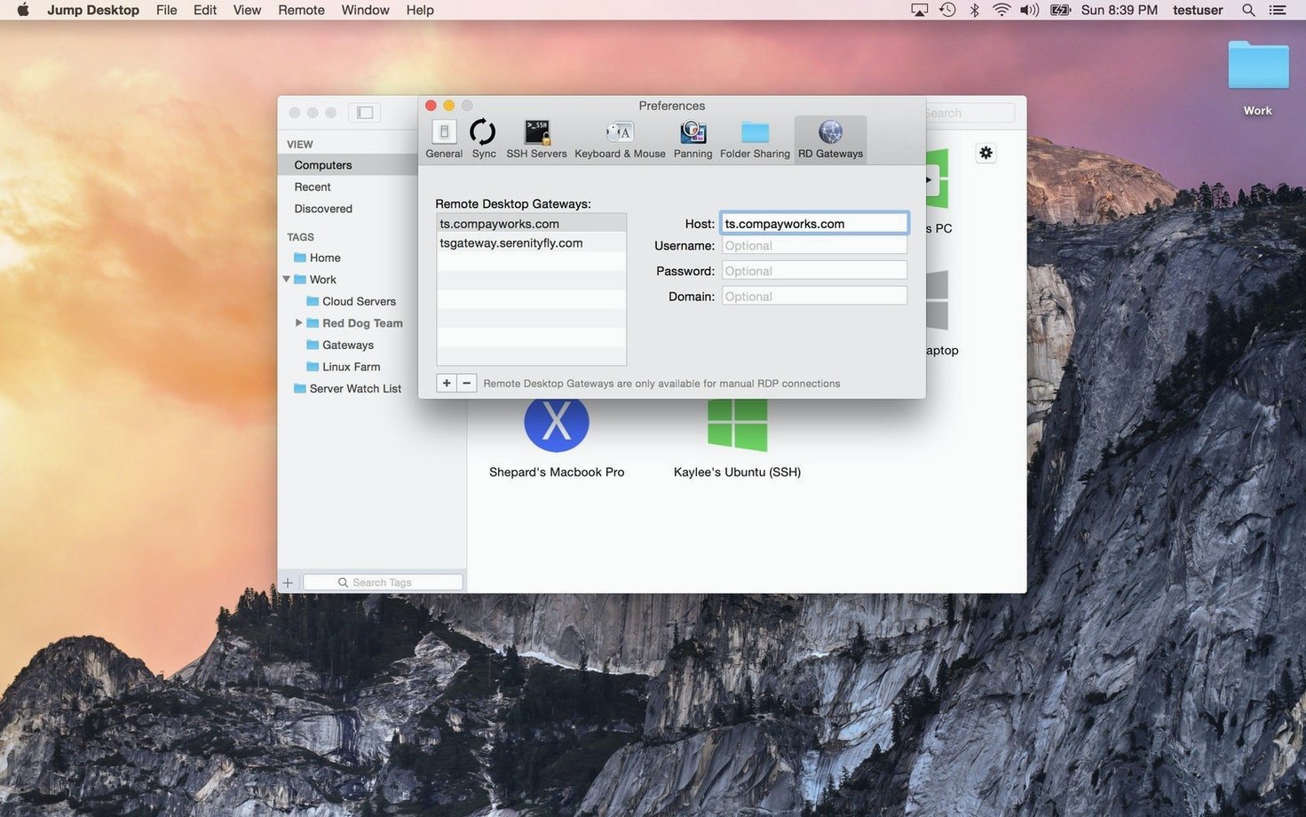 jump desktop crack mac — window overview