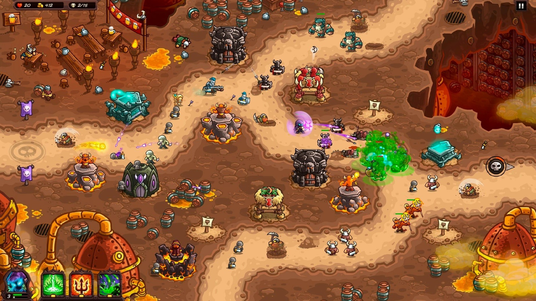 Kingdom Rush Vengeance - Tower Defense mode 2