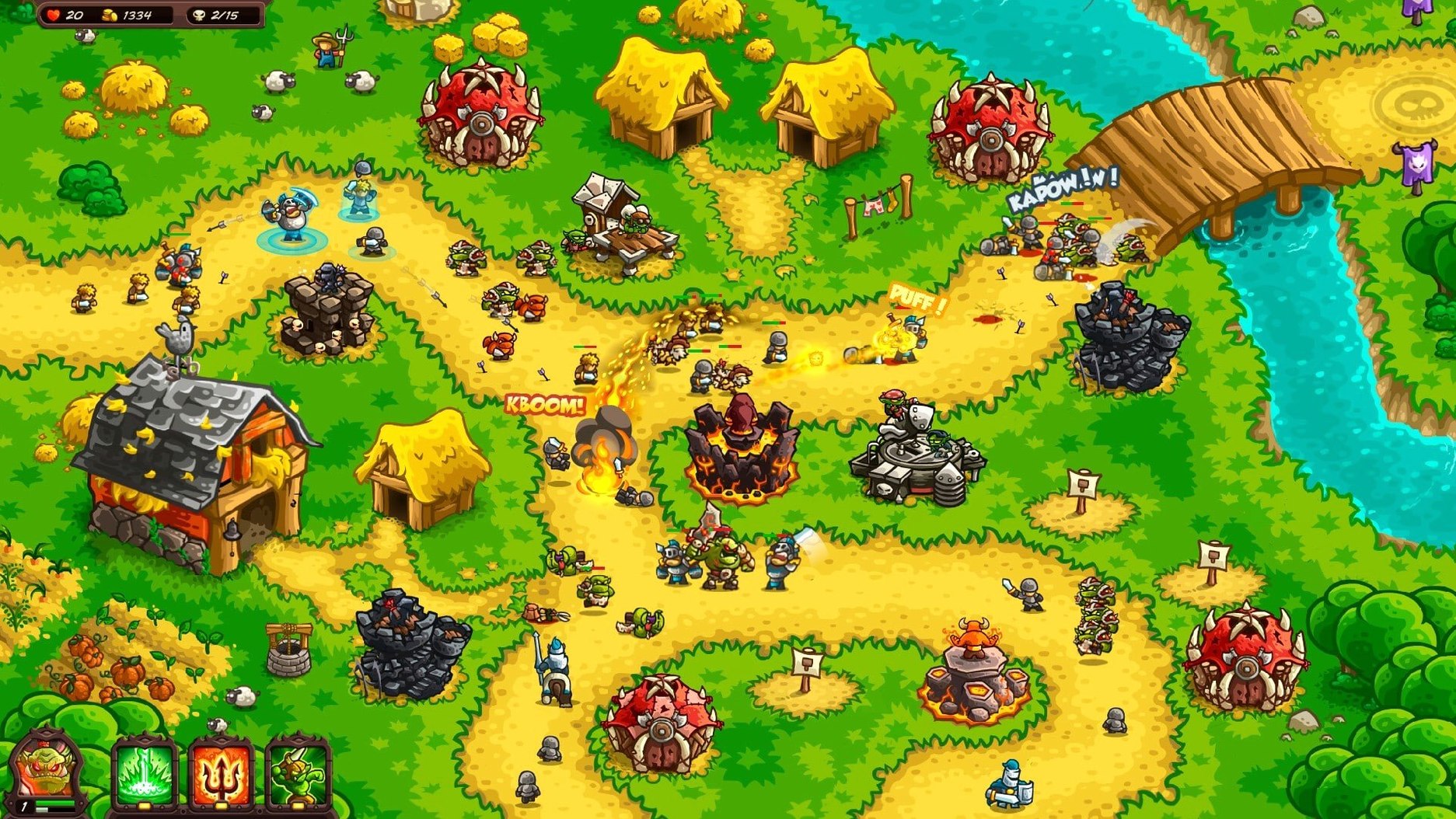 Kingdom Rush Vengeance - Tower Defense mode 3
