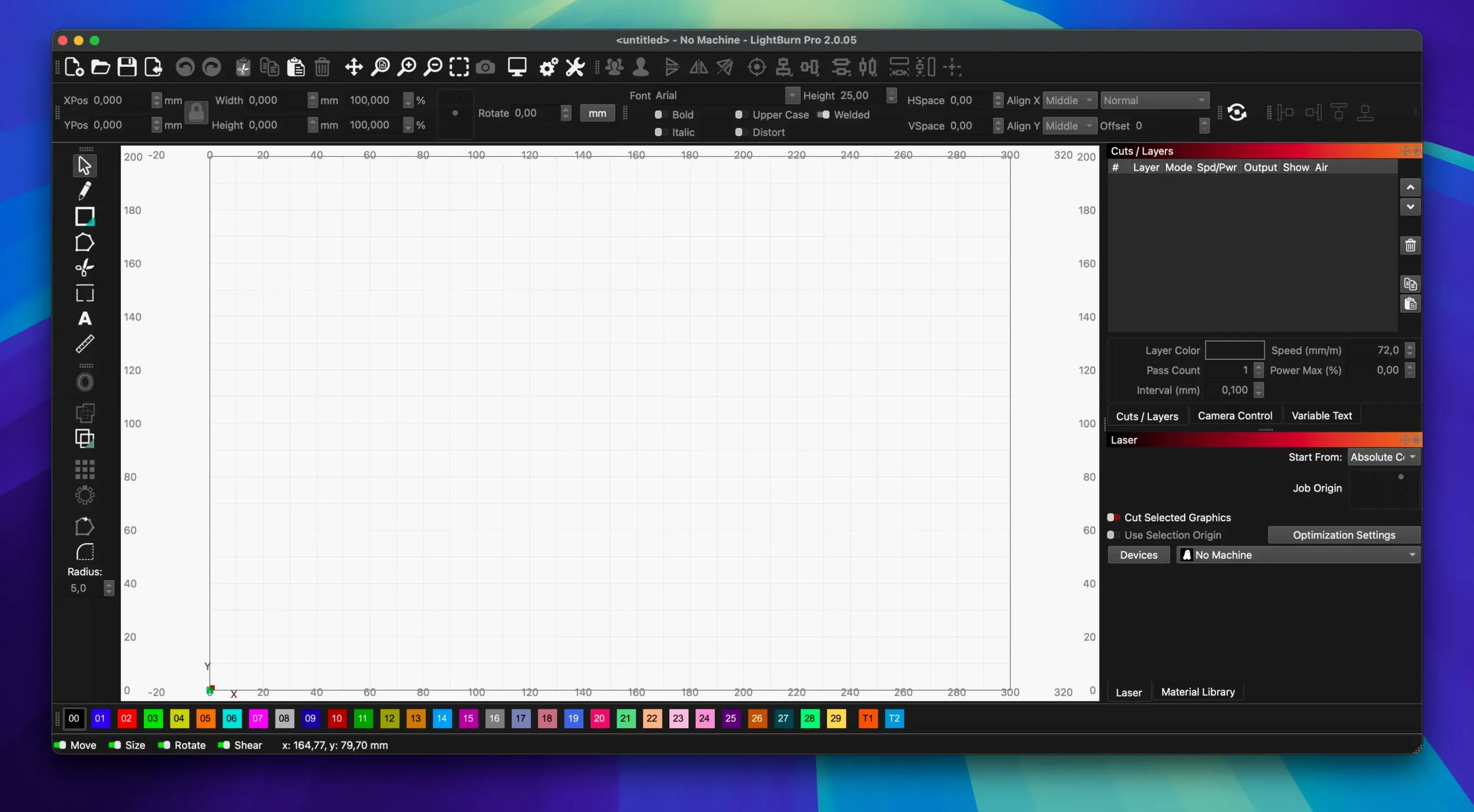 lightburn crack for mac start screen