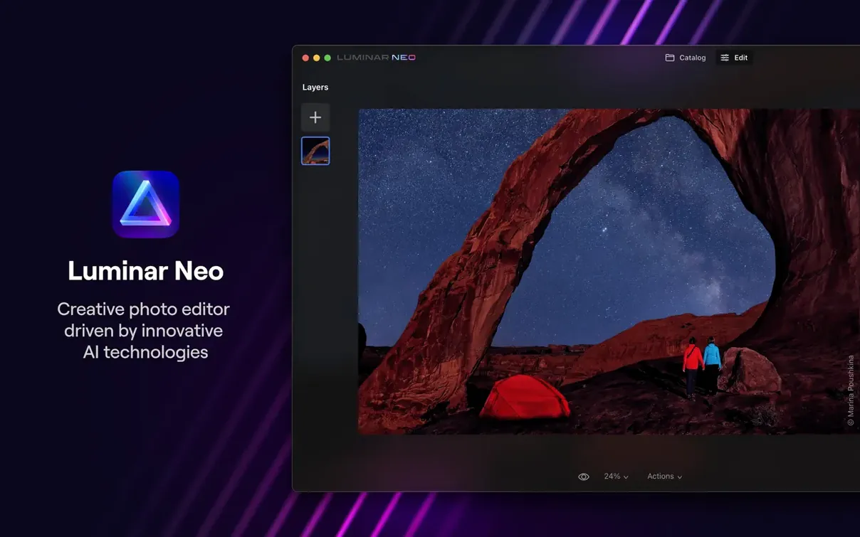 luminar neo torrent mac start screen