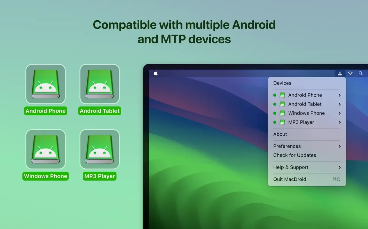 MacDroid Pro mode 5