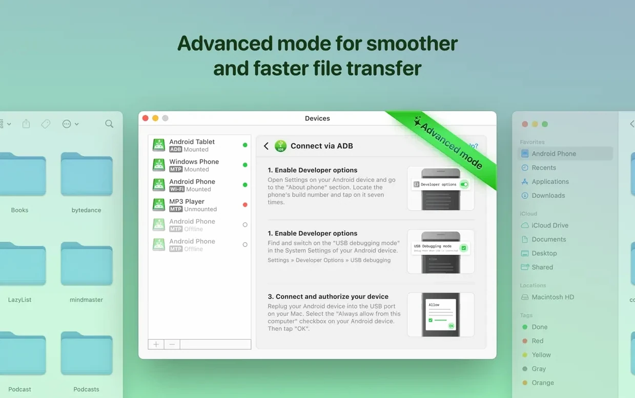 MacDroid Pro mode 6