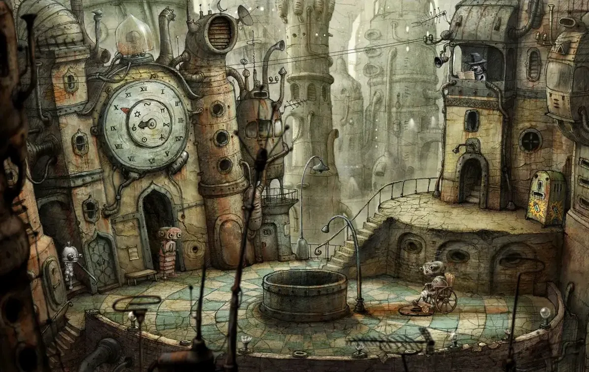machinarium collector's edition fantasy adventure mac torrent start screen