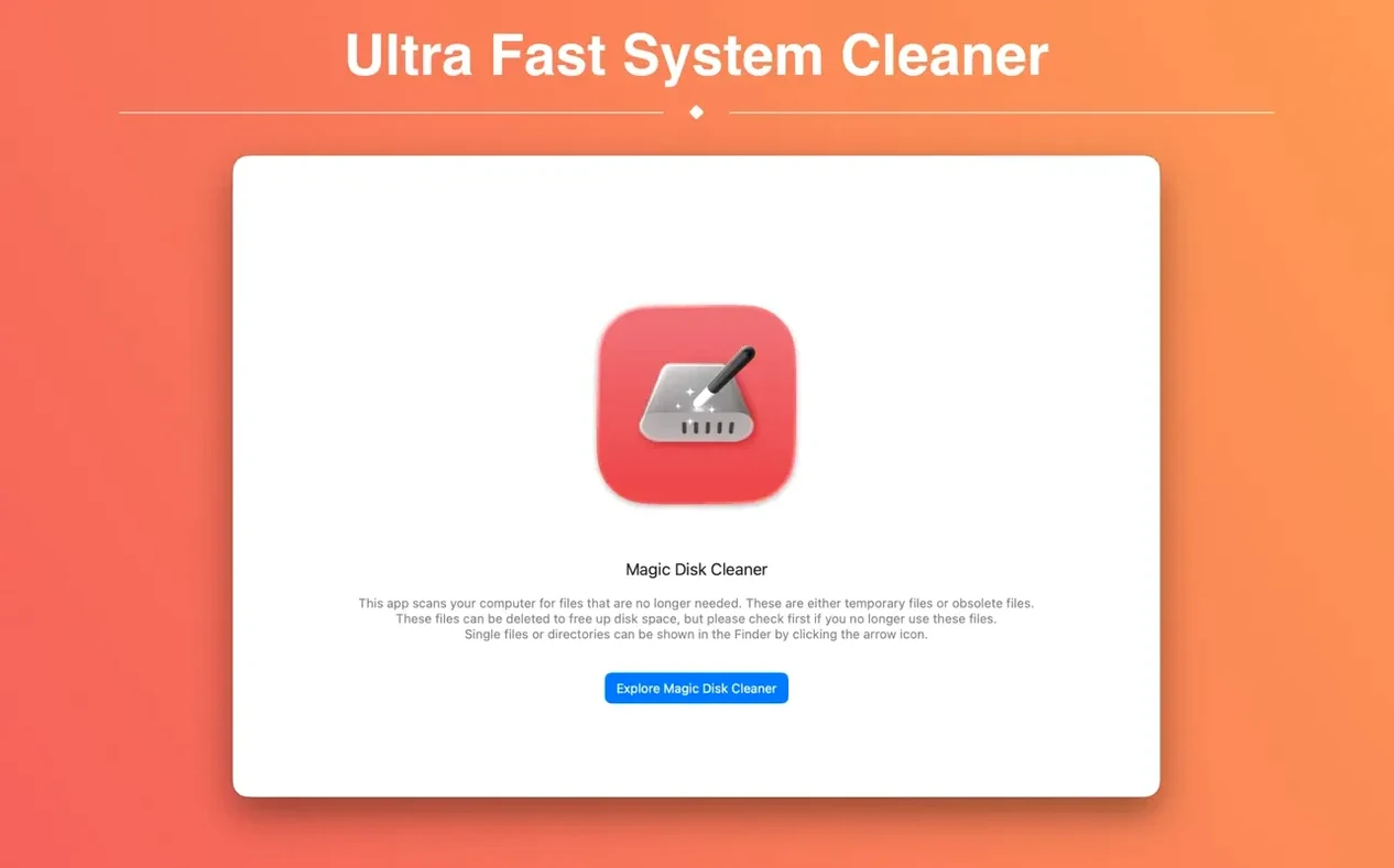 Magic Disk Cleaner detail view 2