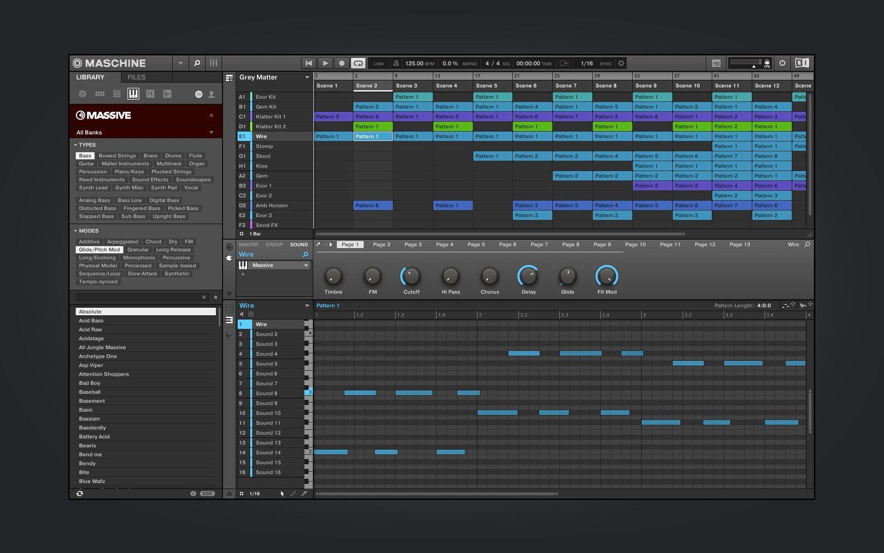 Maschine detail view 3