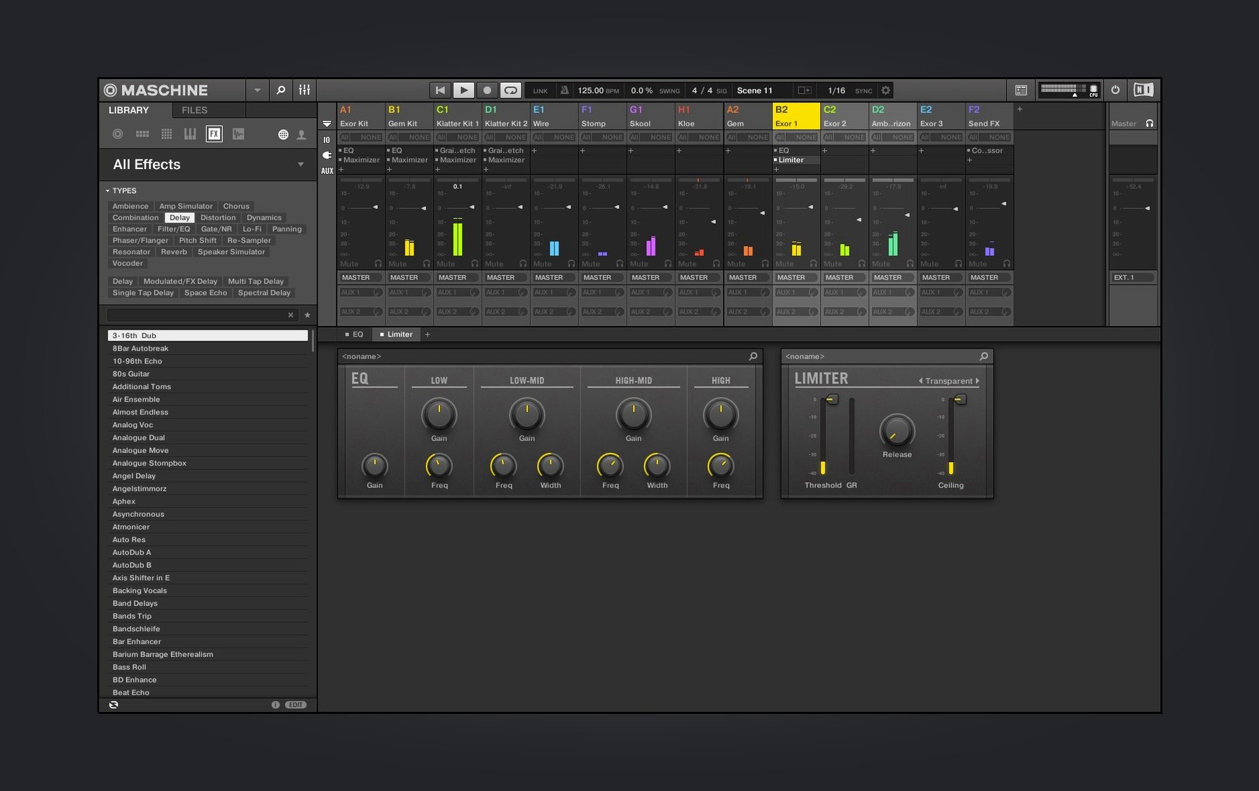 Maschine detail view 4