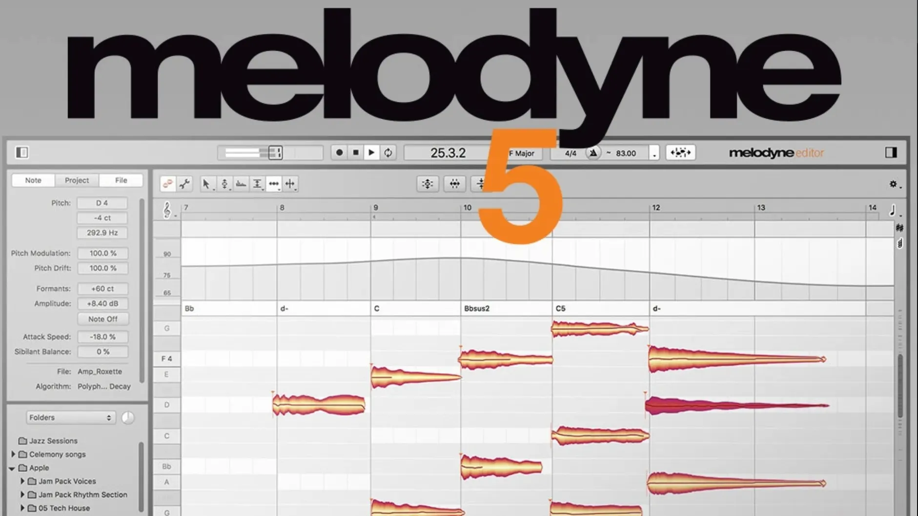 melodyne crack — window overview