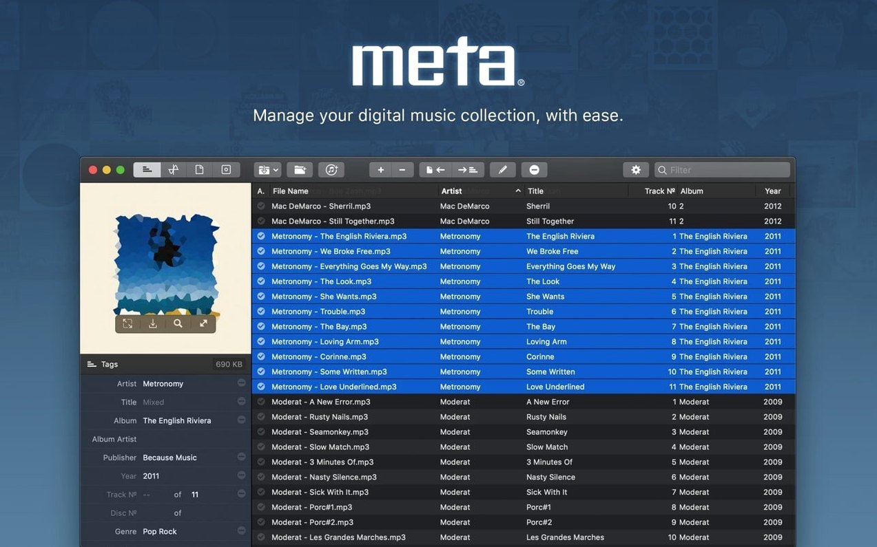meta torrent mac — window overview
