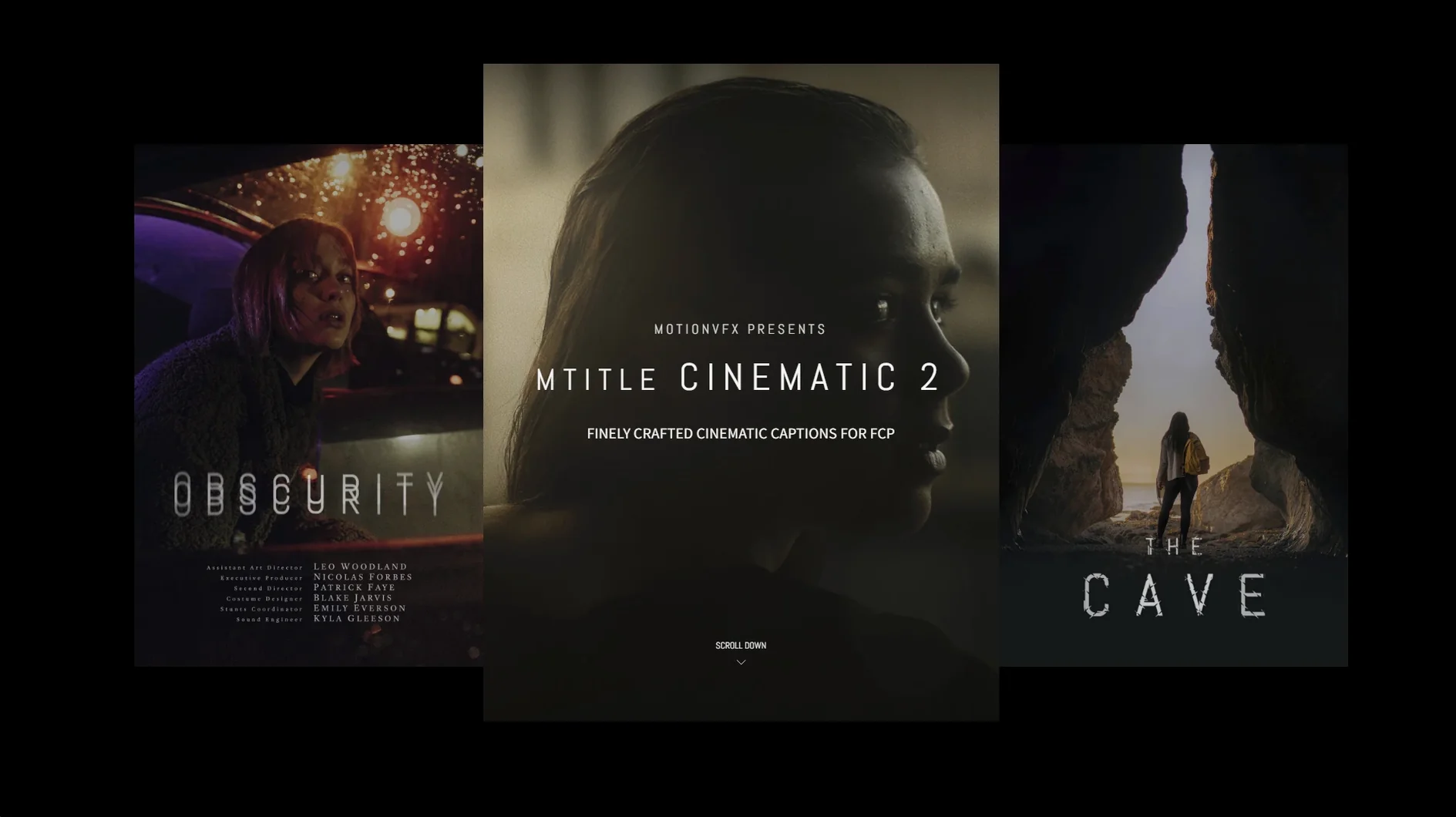 mtitle cinematic free download start screen