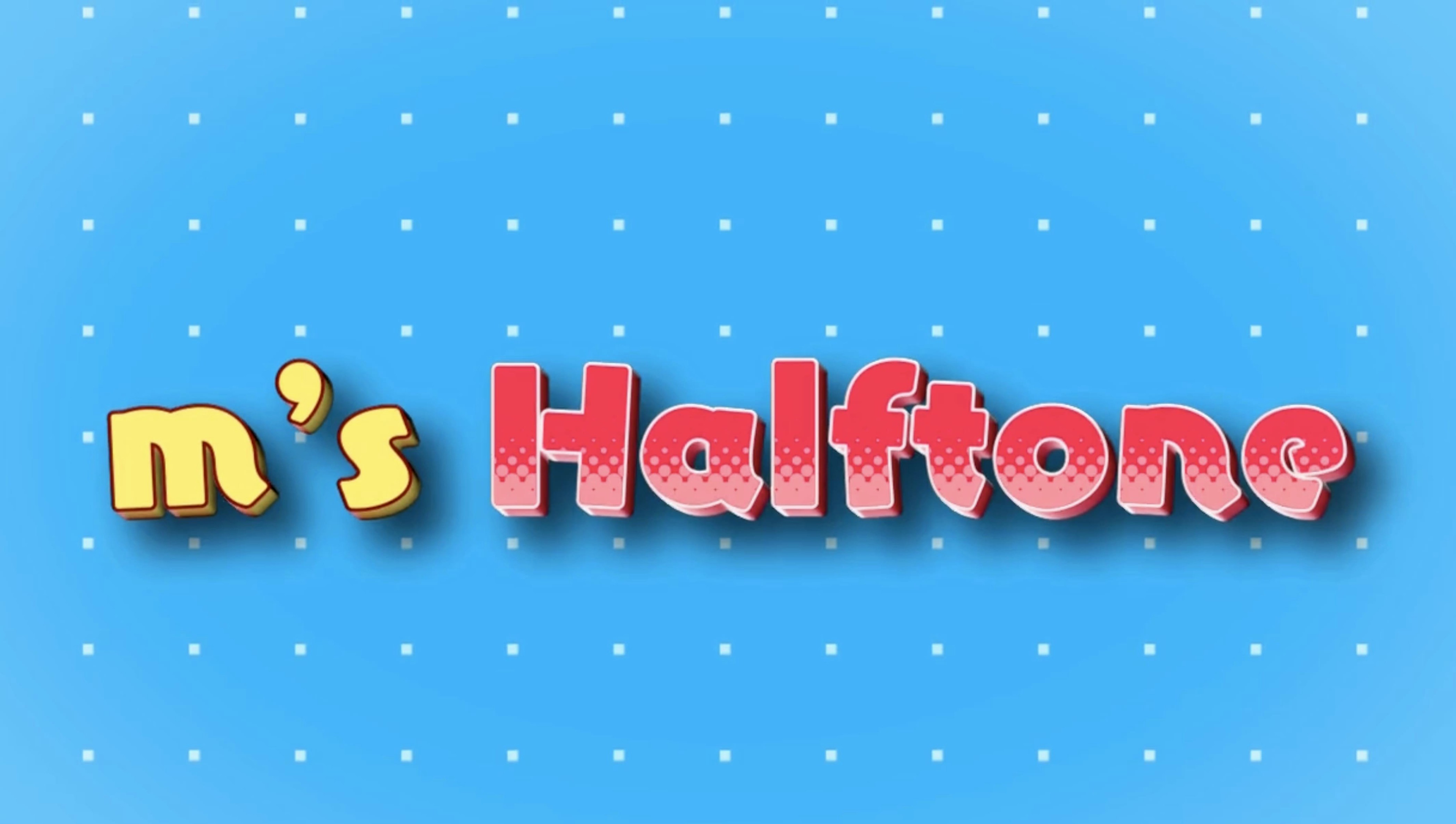 m's halftone free download — window overview