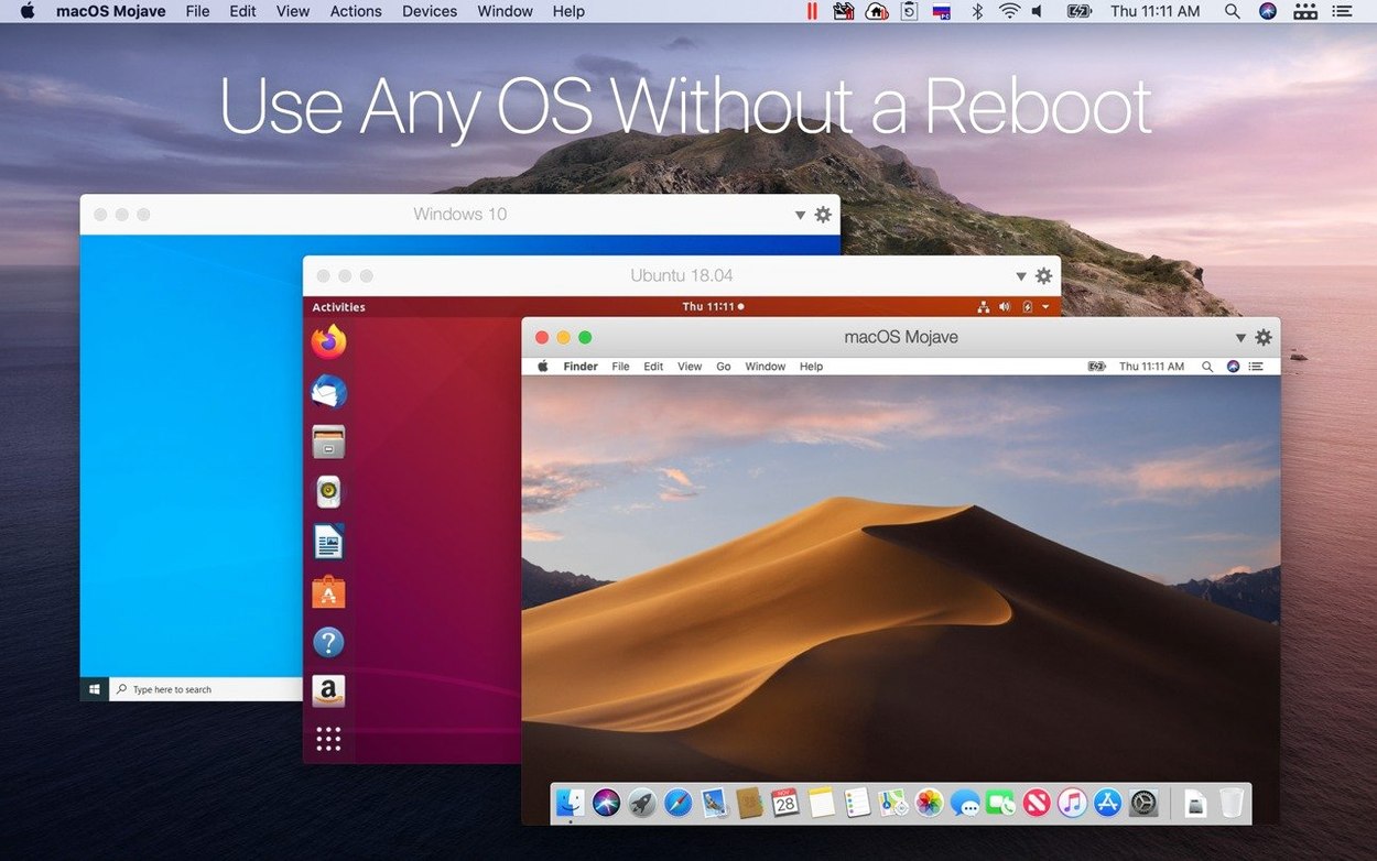 Parallels Desktop mode 2