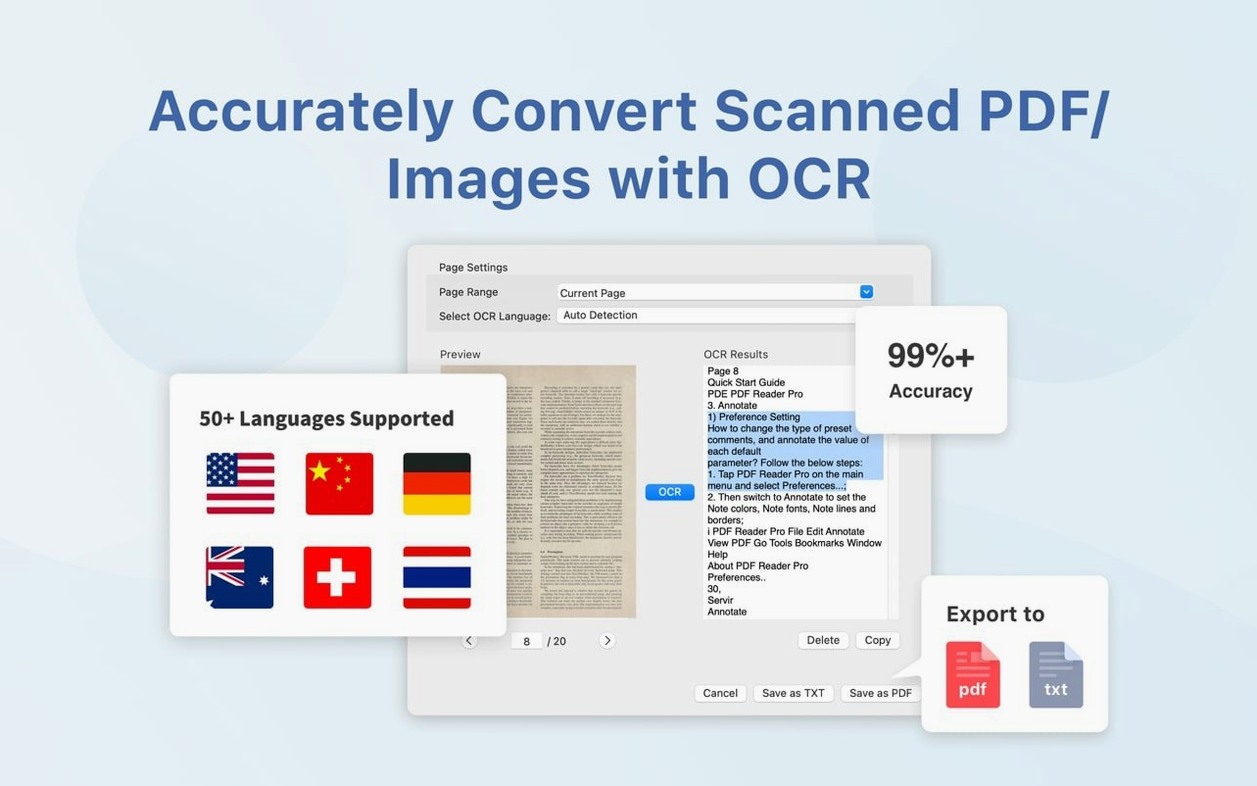 PDF Reader Pro mode 7