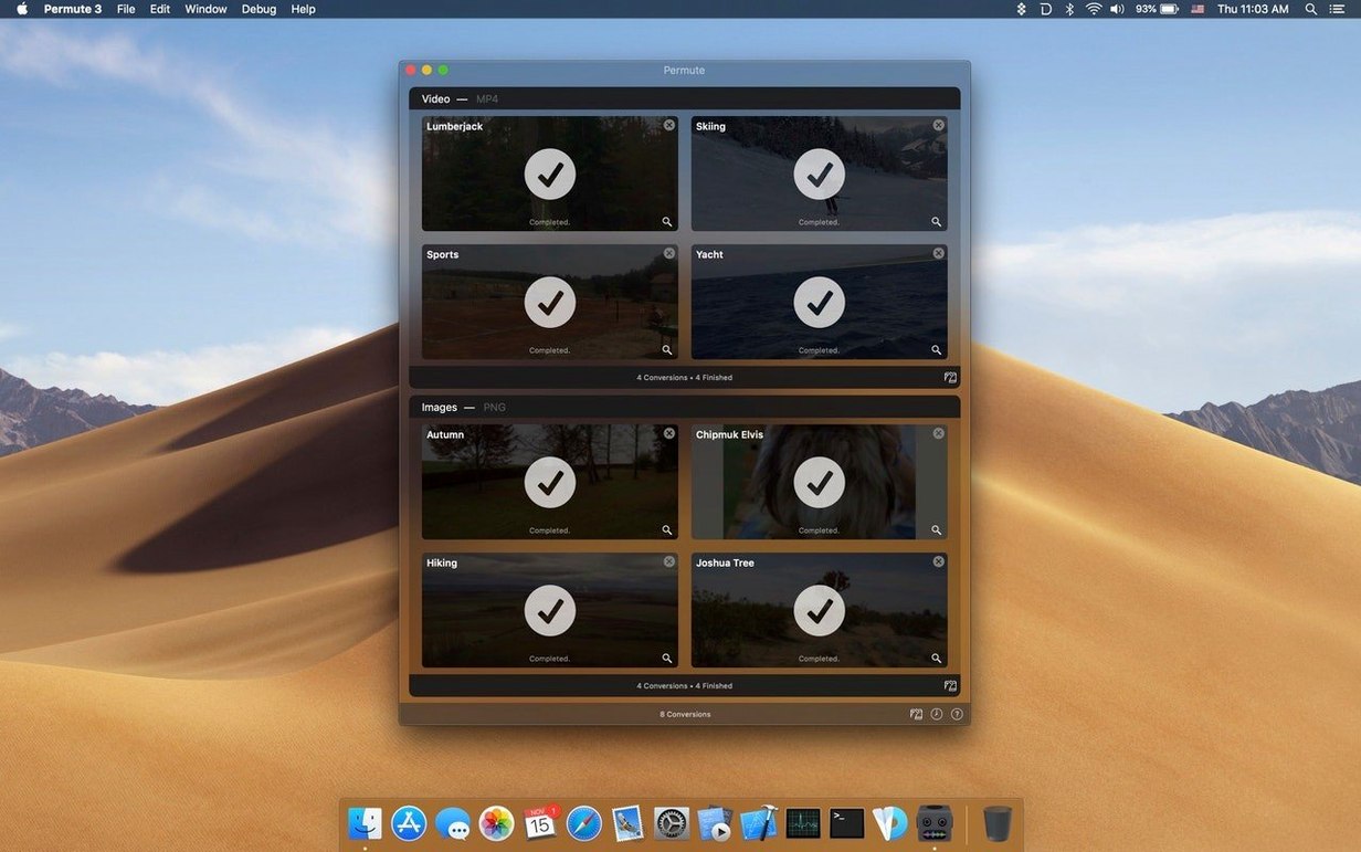permute macos — window overview