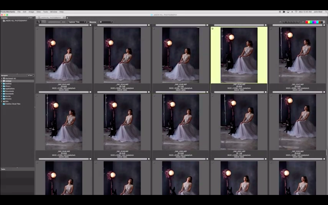 photo mechanic download mac — window overview