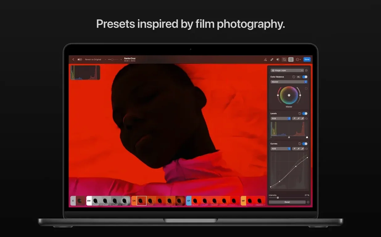 Photomator detail view 6