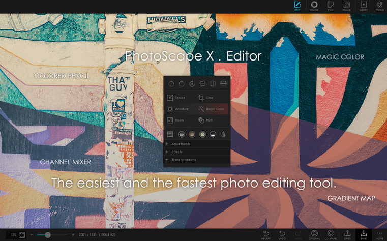 photoscape mac — window overview