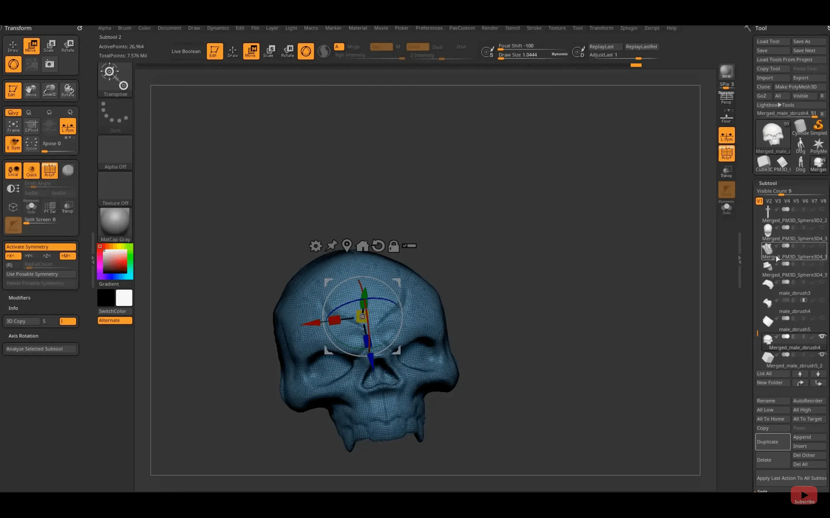 Pixologic Zbrush detail view 4