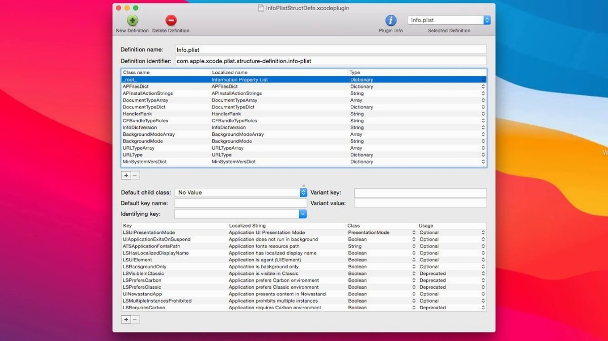 PlistEdit Pro detail view 4
