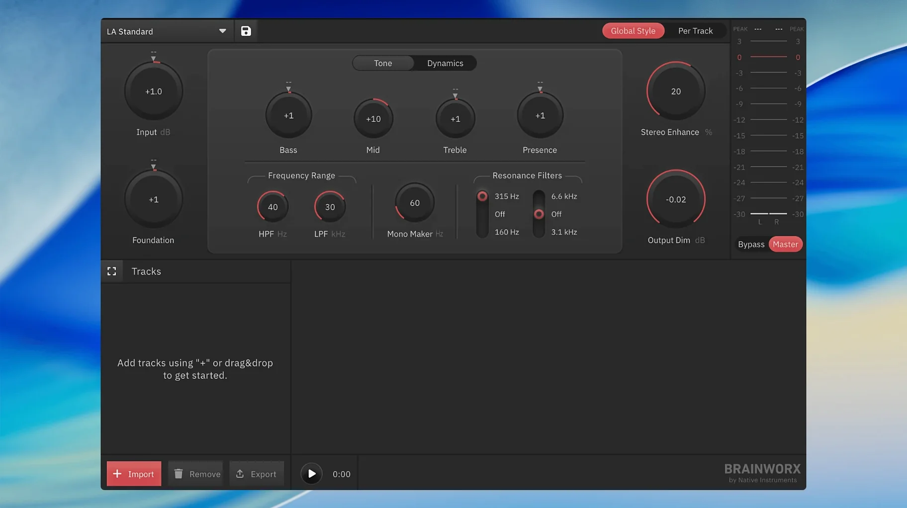 Plugin Alliance Brainworx bx_mastering studio mode 2