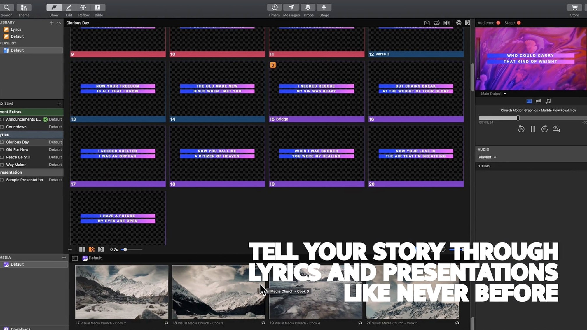 ProPresenter mode 3