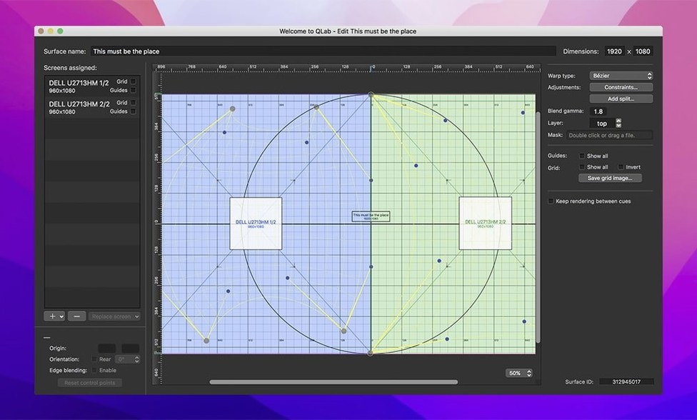 QLab detail view 2
