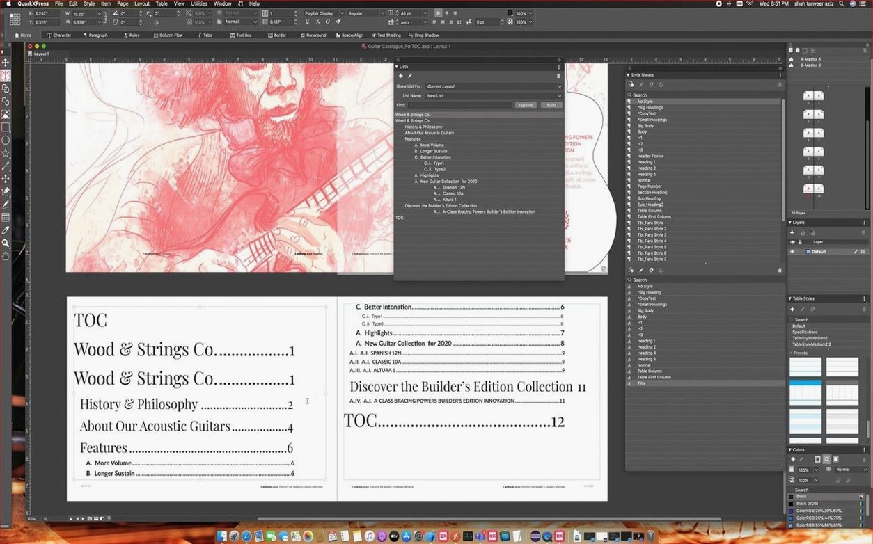 QuarkXPress mode 2