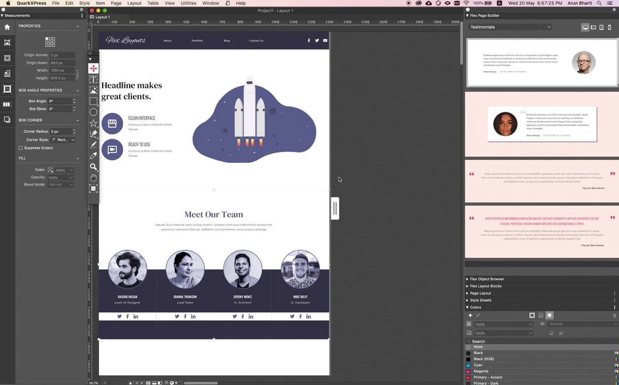 QuarkXPress mode 3