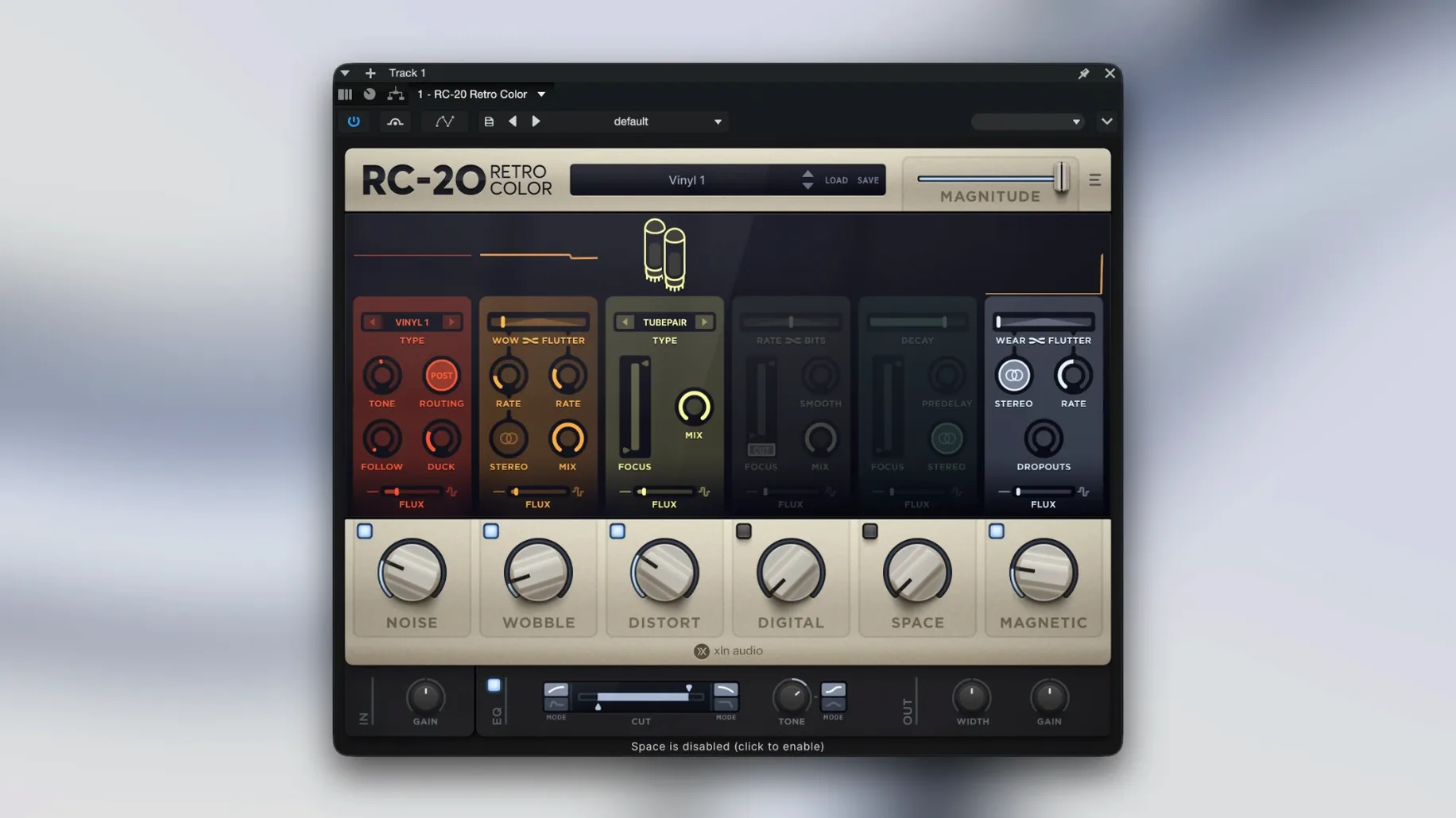 rc-20 torrent — window overview