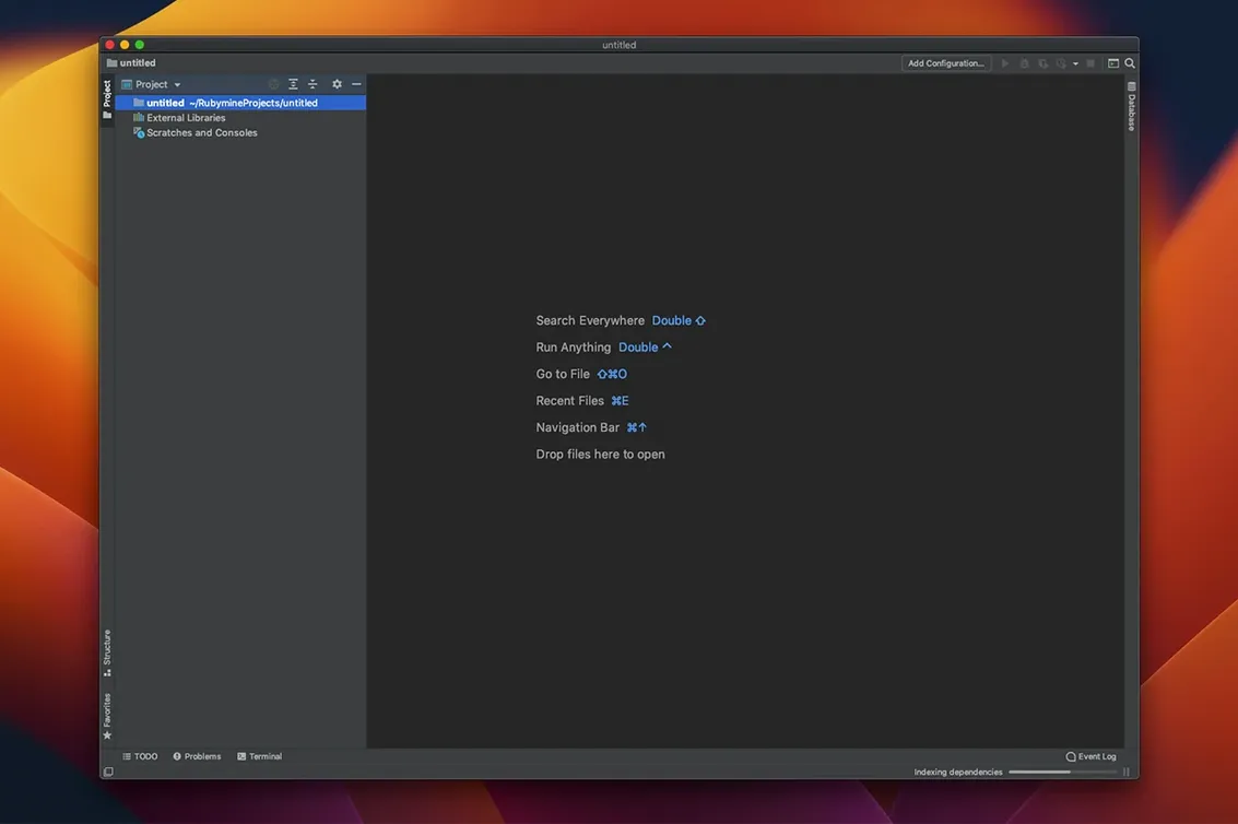 rubymine torrent mac start screen
