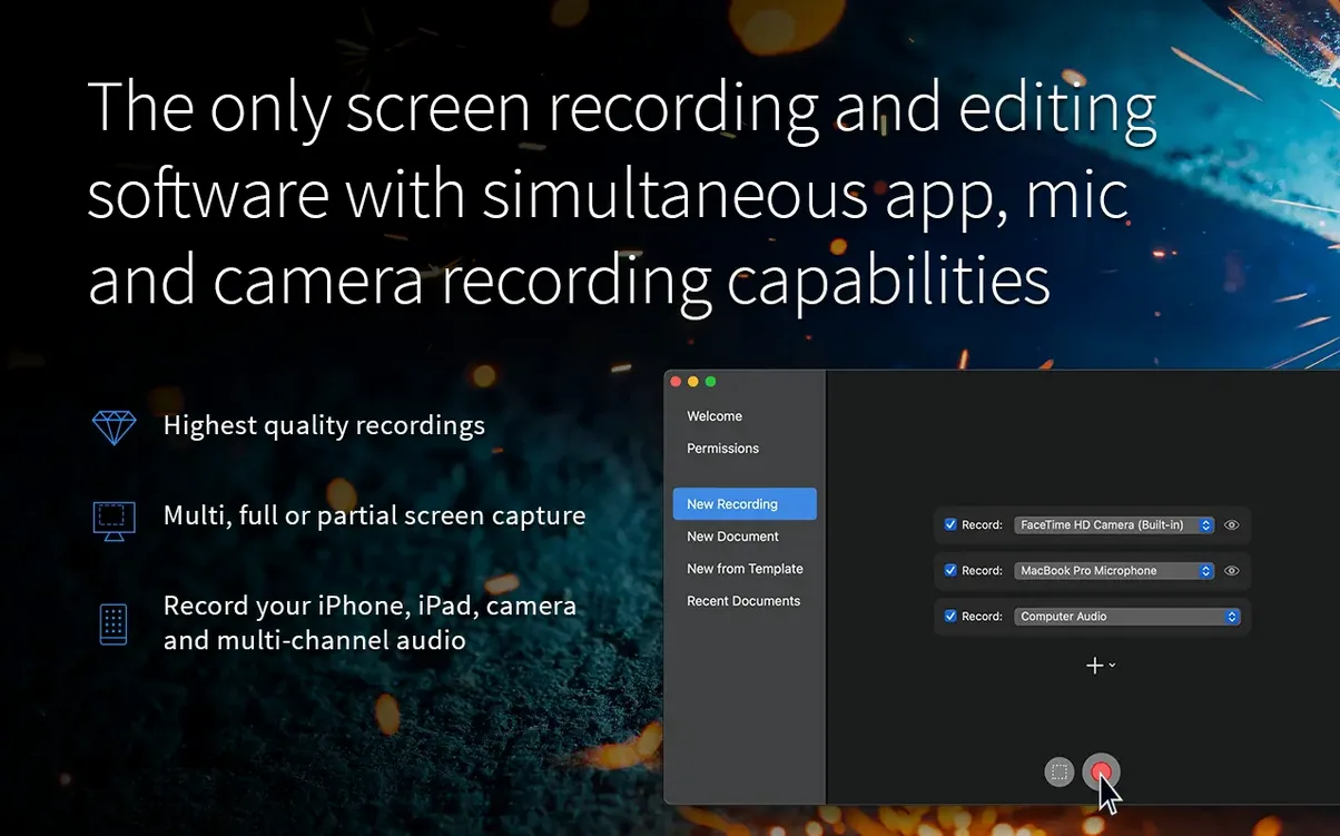 screenflow mac download start screen