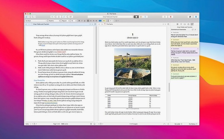 Scrivener mode 3