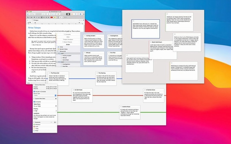 Scrivener mode 4