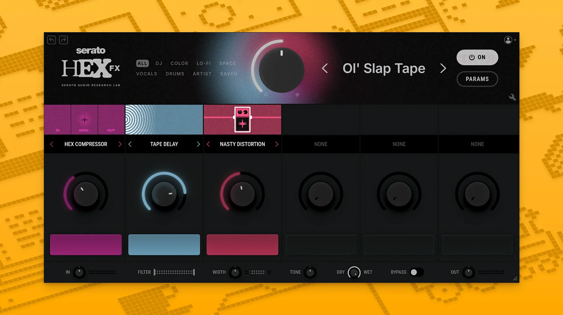 serato hex fx mac — window overview