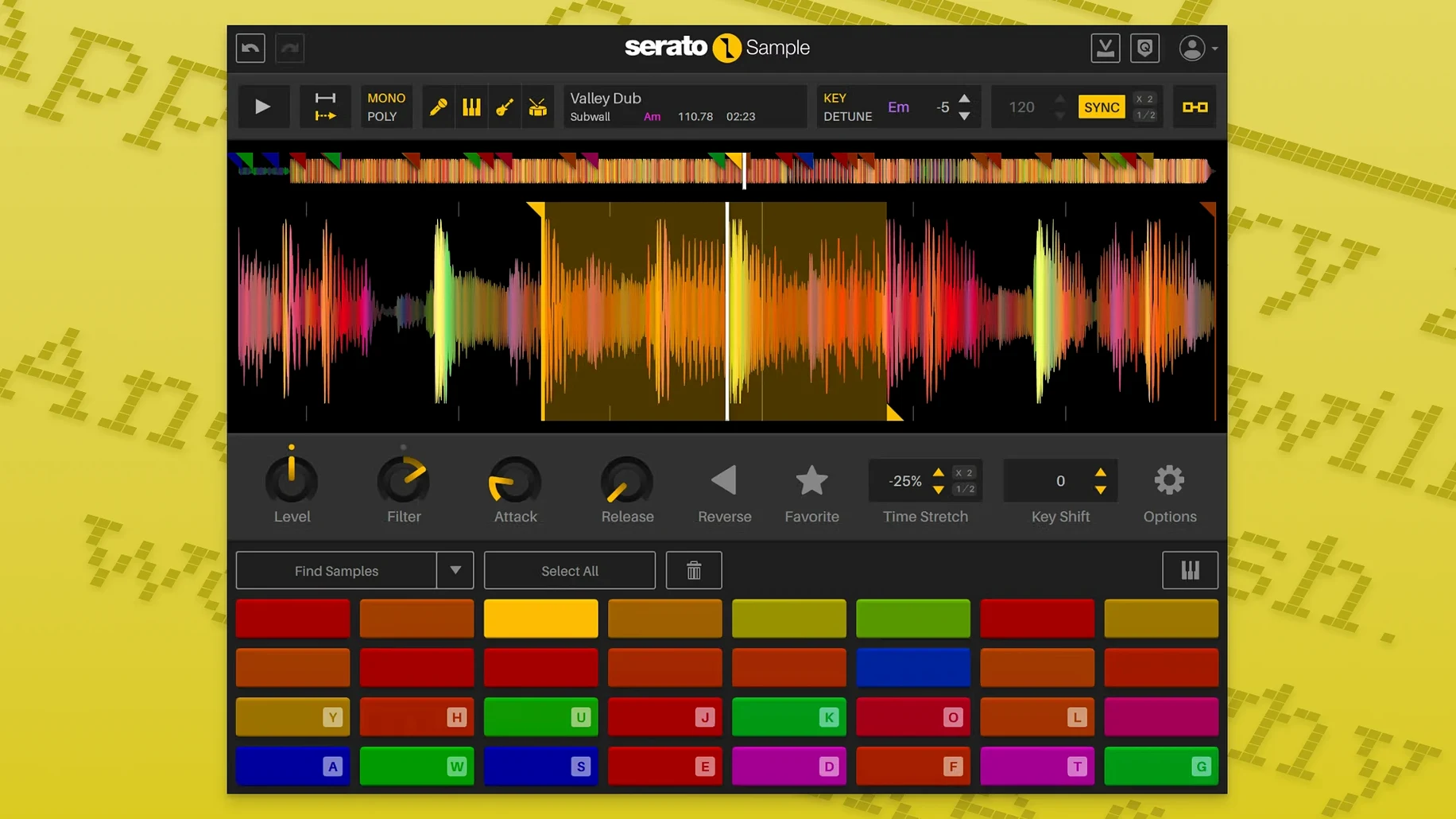 serato sample cracked start screen