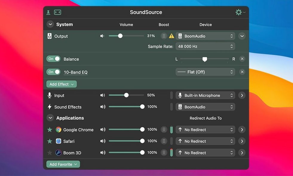 SoundSource mode 3