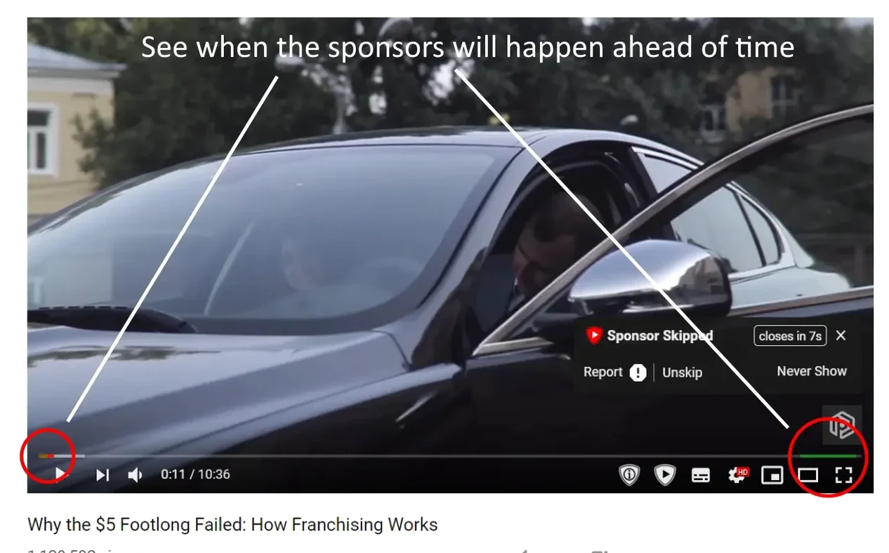 SponsorBlock for YouTube detail view 2