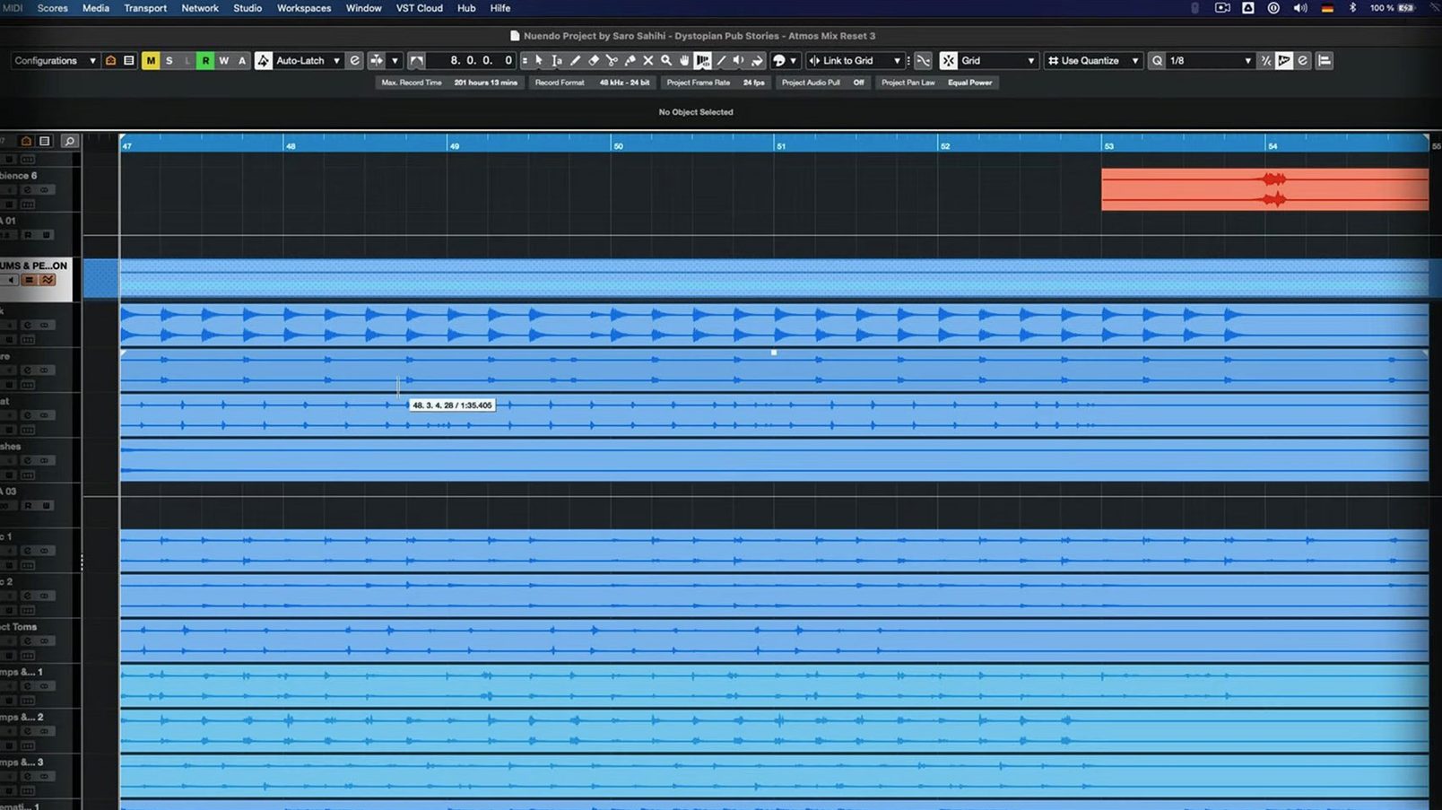 Steinberg Nuendo mode 4