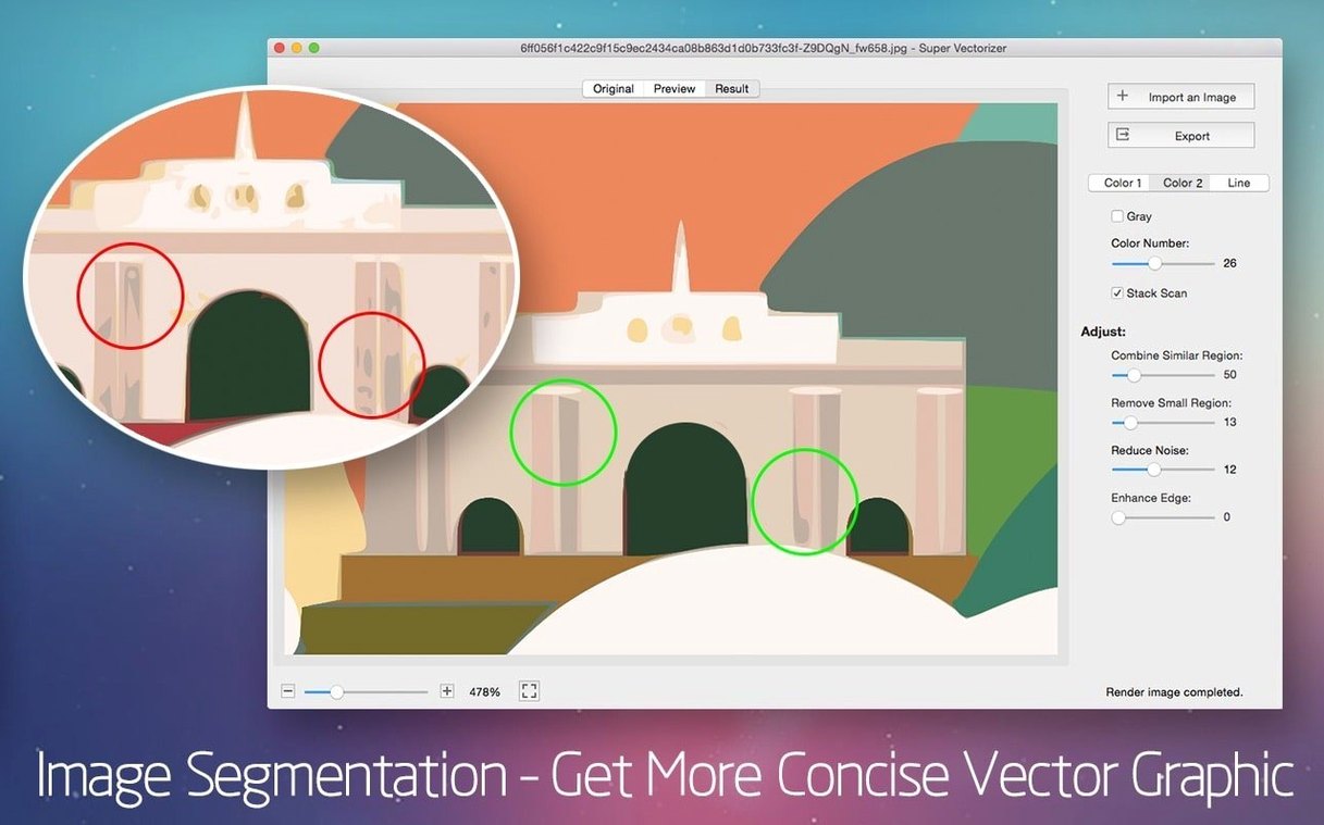 Super Vectorizer Pro mode 2