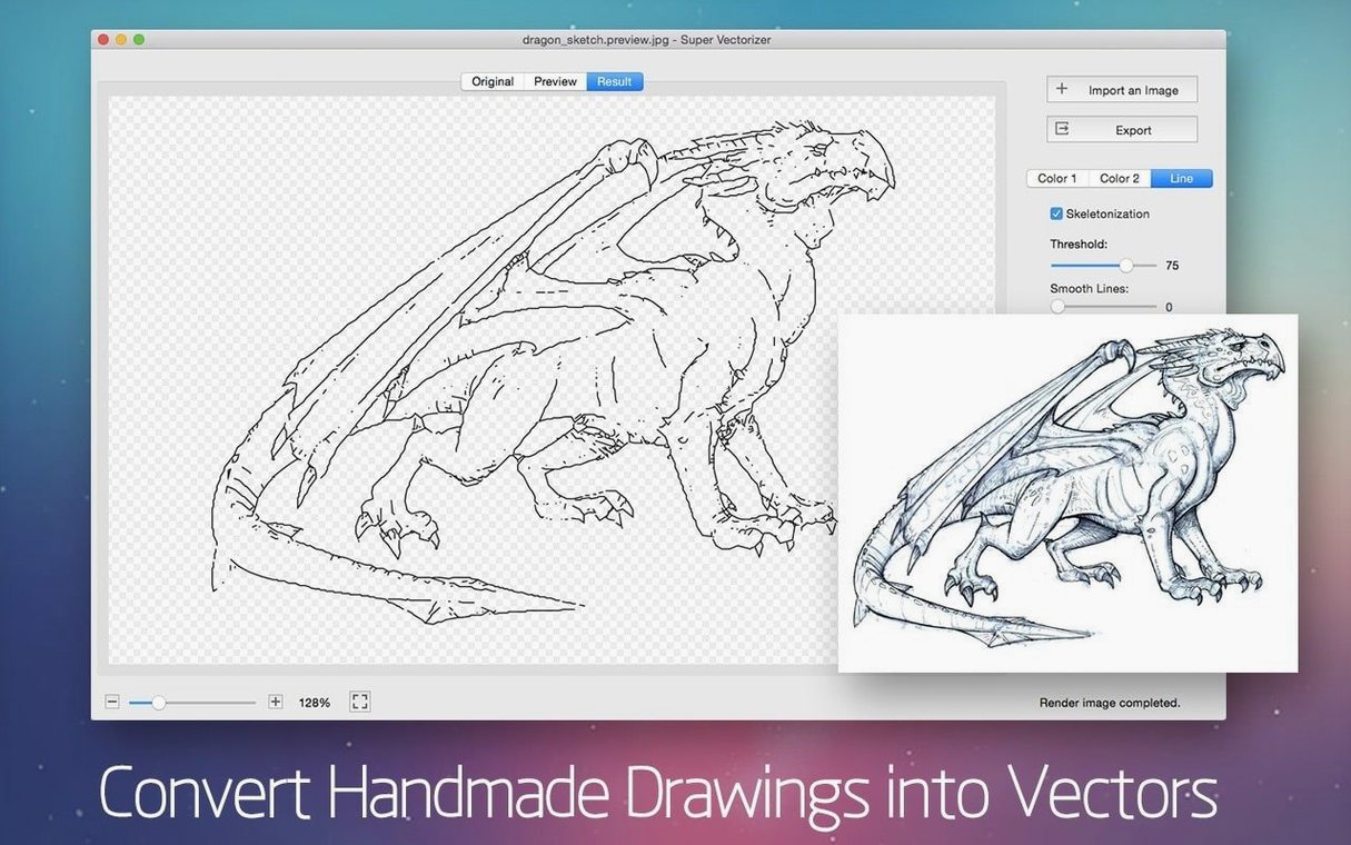 Super Vectorizer Pro mode 3