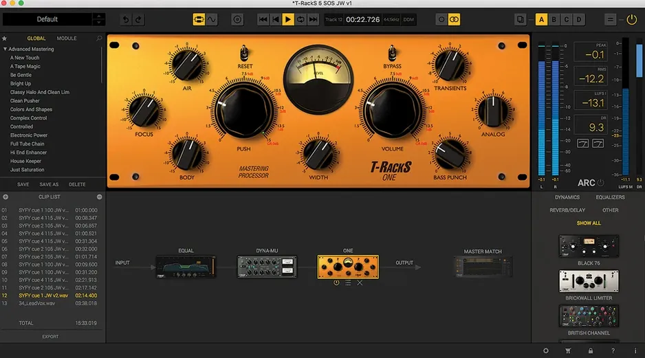 t-racks 6 free download start screen