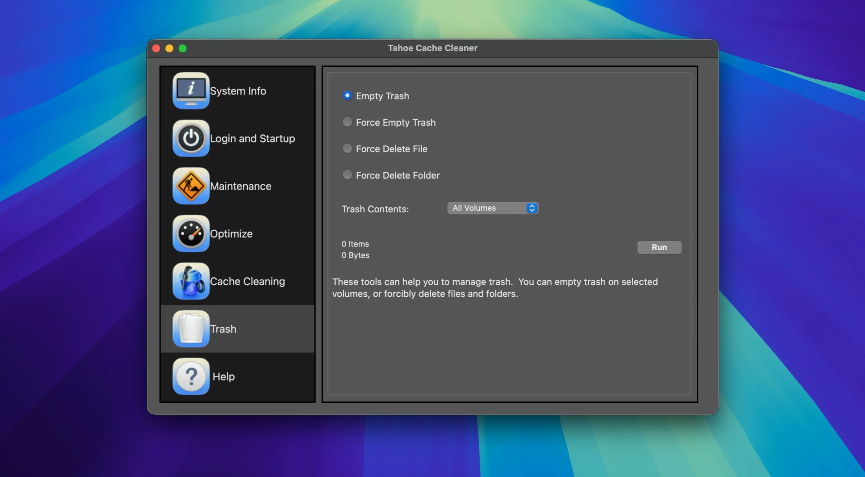 Tahoe Cache Cleaner mode 6