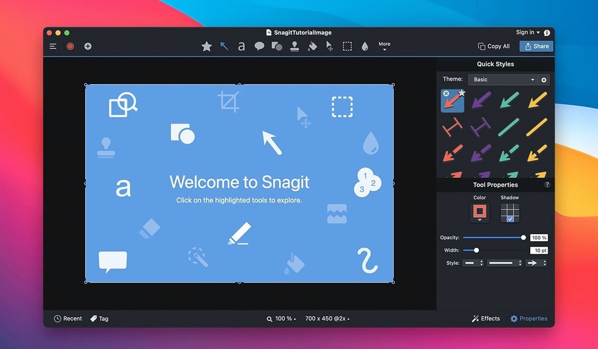 snagit download torrent start screen