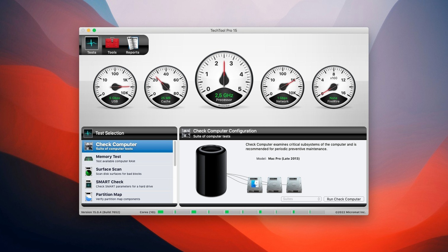 techtool pro mac start screen